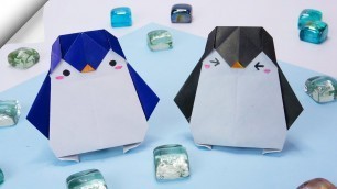 'Origami penguin Paper crafts'