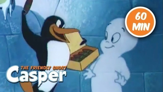 'Penguin Friends | Casper the Friendly Ghost | 1 Hour Compilation | Cartoons for Kids'