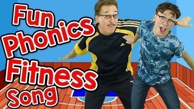 'Fun Phonics Fitness Song | Letter Sounds for Kids | Exercise Song | Jack Hartmann'