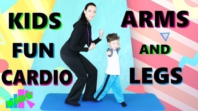 'Kids Cardio Exercises with Arms and Legs | Fitness Eat Right Fit Right'