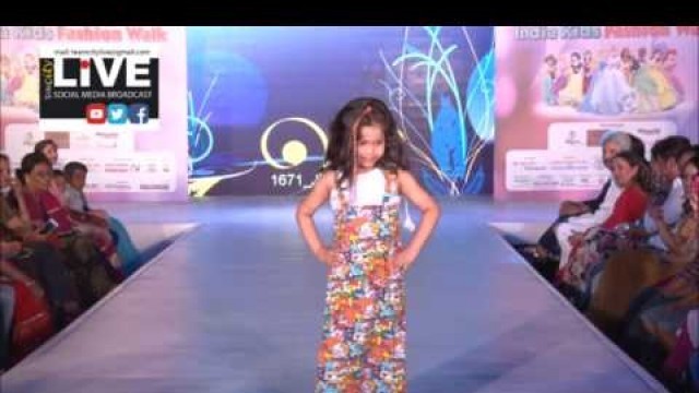 'city live     India kids fashion walk part 2 2017'