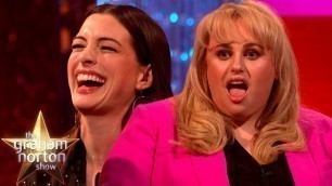 Anne Hathaway & Rebel Wilson LOVE Insulting Each Other | The Graham Norton Show