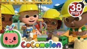 Construction Vehicles Song  + More Nursery Rhymes & Kids Songs - CoComelon