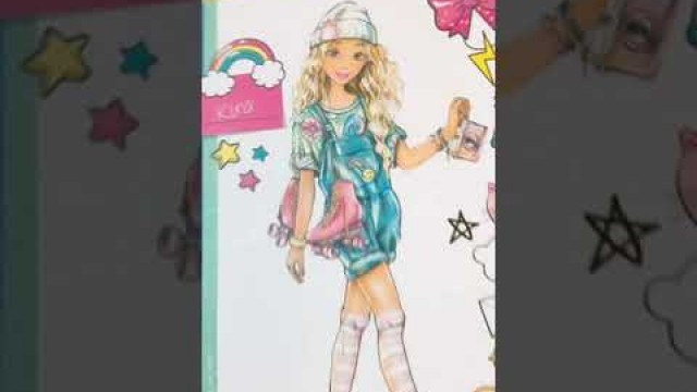 Fashion designer sketch book for kids ❤️