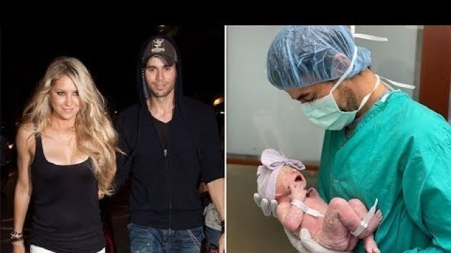 Enrique Iglesias confirms birth of his third child with Anna Kournikova by sharing first picture  -