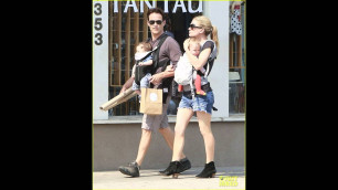 Anna Paquin with her husband Stephen Moyer their children