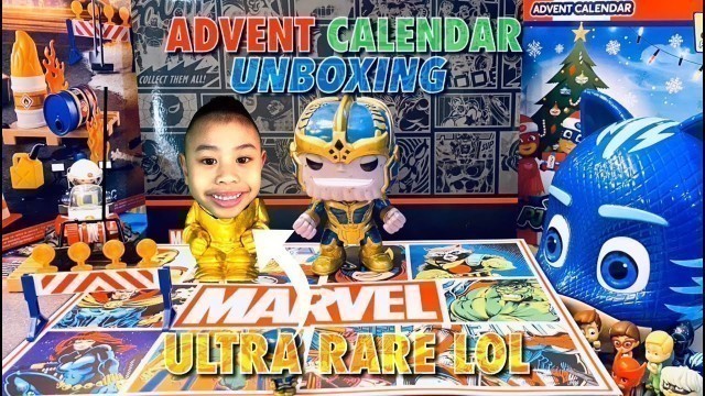 Funko Marvel, PJ Masks & Playmobil Advent Calendar Unboxing