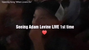When Singapore Kids see Adam Levine for first time ♥ (Maroon 5 Singapore 2019)