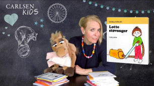 Lotte støvsuger | Af Gunilla Wolde | Carlsen Kids | Højtlæsning for børn