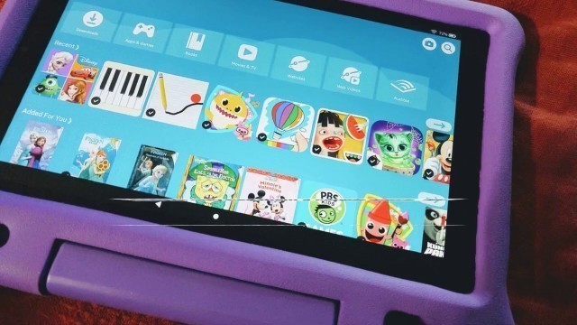 Review: Fire HD 10 Kids Edition Tablet – 10.1” 1080p full HD display, 32 GB, Blue Kid-Proof Cas...