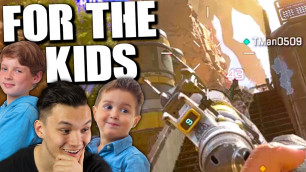 THESE LITTLE KIDS WILL NEVER FORGET THIS CLUTCH GAME! - PS4 APEX LEGENDS!