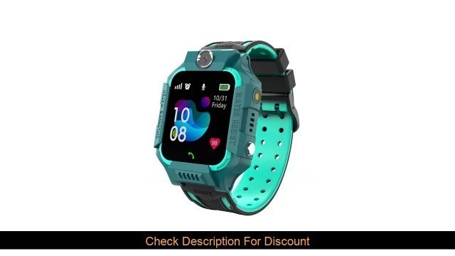 S19 Waterproof Smart Watch for Kids LBS Tracker SmartWatch SOS Call for Children Anti Lost Monitor