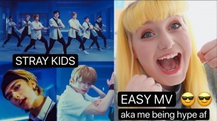 STRAY KIDS | 'EASY' M/V REACTION! aka me hyped af