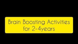 Brain Boosting Activities for 2-4 years kids || Part -3