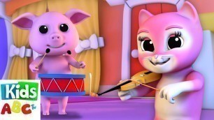 Hey Diddle Diddle Nursery Rhymes & Kids Songs | Cartoons Videos - Kids abc Tv