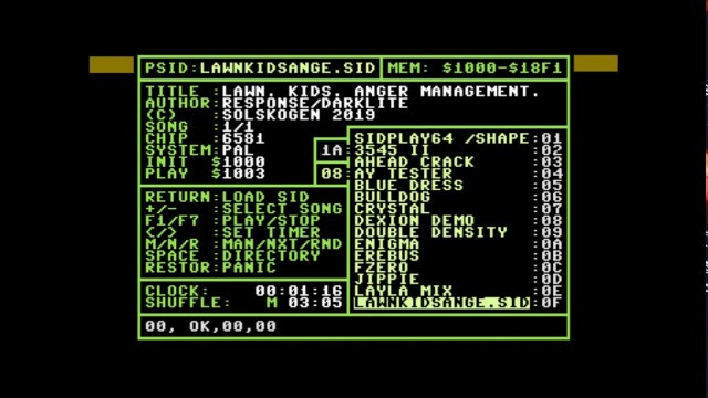 Response - Lawn. Kids. Anger Management | C64 Music