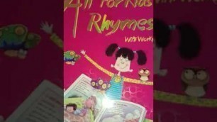 All For Kids Rhymes Book