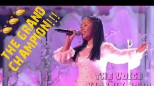 JUSTINE AFANTE GRAND CHAMPION OF THE VOICE KIDS UK 2020 | ALL PERFORMANCES