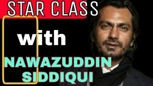 Star class -E1 | Nawazuddin Siddiqui | Join Bollywood Darshan | Online Acting | Acting tips in hindi