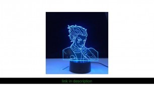 Anime Hunter X Decor Light 3d Lamp Hisoka Gadgets Kids Night Light Gift Led Touch Sensor Colorful B
