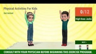 Physical activities for kids: Get active at home!!