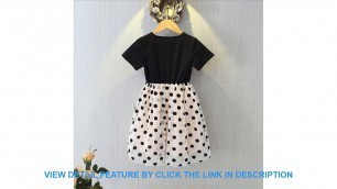 Best Product Summer Dress 2020 Cotton Girl Cute Cartoon Sweet Pincess Dress Kids Clothes For 3-14 a