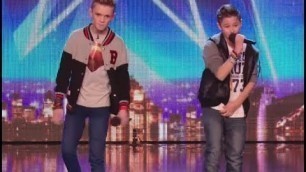 Kids Rap In Da Club by 50 Cent on Britain's Got Talent (Incredibly Shocking)