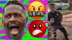 Antonio Brown argues with Cops after he kicks his wife and kids out! Instagram Live *BIG MAD* | AB |