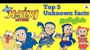 Top 5 Unknown Crazy facts of Ninja Hattori Anime in Tamil | Ninja hattori in Tamil | Kids Tamizhan
