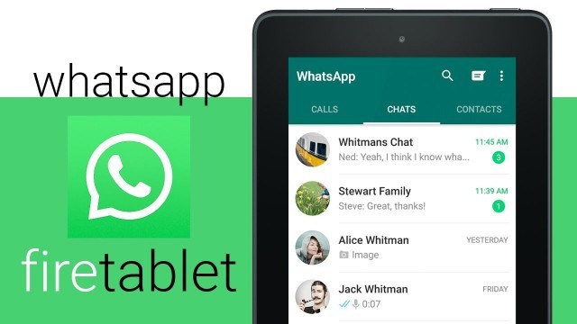 Download WhatsApp to the Amazon Fire 7 Tablet - 2020 Guide