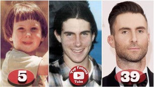 Adam Levine | Transformation From 5 To 39 Years Old