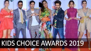 Kids Choice Awards 2019 Full Show| Kartik Aaryan,Sara Ali Khan,Varun Dhawan,Ayushmann Khurrana