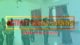 Activity-Based Learning For Kids | Apex Public School, Marang Marcha