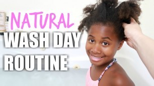 AVAYA'S WASH DAY ROUTINE I 4c KIDS NATURAL HAIR CARE- Christy Gior