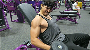 'Back & Bicep Workout @ Planet Fitness'