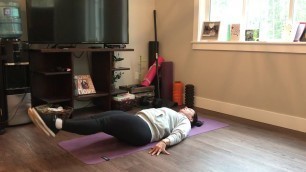 'Lying Leg Lifts - Forge Valley Fitness'