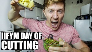 'IIFYM FULL DAY OF CUTTING | Eating Out & Leaning Out!'