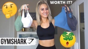 'Testing Out GYMSHARK Sports Bras! Low, Medium, & High Support!'