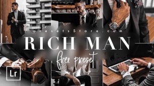 'Rich Man — Mobile Preset Lightroom New 2020 DNG For Fashion Blogger | Tutorial | Download Free'