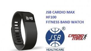'fitness band watch jsb cardio max hf100 review'