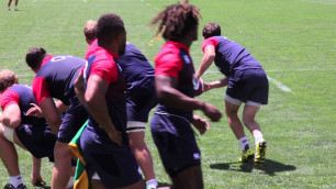 'England Rugby training at Infinity Park in the USA'