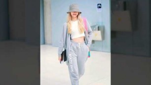 'Yuna Airport Fashion #Shorts #Yuna #ITZY #trending #KPOP'