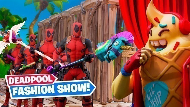 'FIZ UM CONCURSO DE OUTFIT DO DEADPOOL!! - Fortnite Fashion Show ‹ ElDengoso ›'