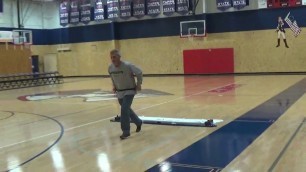 'MopSmart MAX Gym Floor Cleaning Entire Gym'