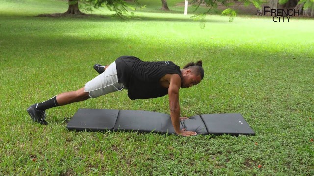 'Fabien Blanc, cours de fitness n°2 : Abdominaux; Fessiers et bras'