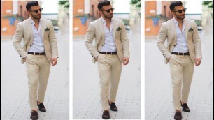 'Beautiful & Stylish Man Coat Pants Suit Design | New 2020 Man Fashion Trends How to Wear Coat pants'