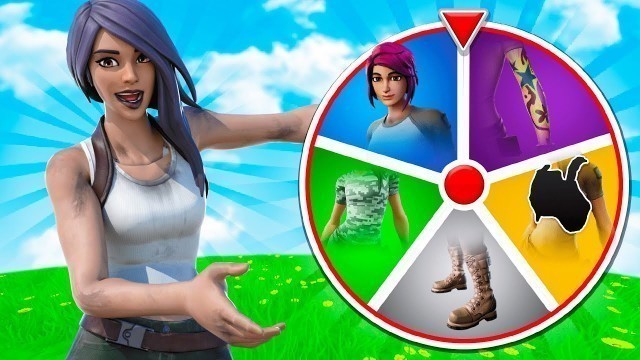 'WHEEL PICKS MY MAYA SKIN STYLES! (Fortnite)'