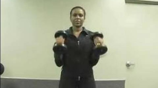 'Free Weights for Weight Loss & Strength Training : The Hammer Curl Exercise with Free Weights'