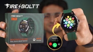 'Fire Boltt BSW004 Smartwatch Unboxing⚡️| Bluetooth Calling & Speaker SmartWatch 