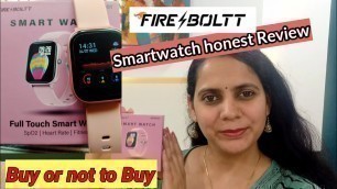 'Fire boltt smart watch hands on Review under Rs 3000 | SPO2 feature for oxygen supply | covid'